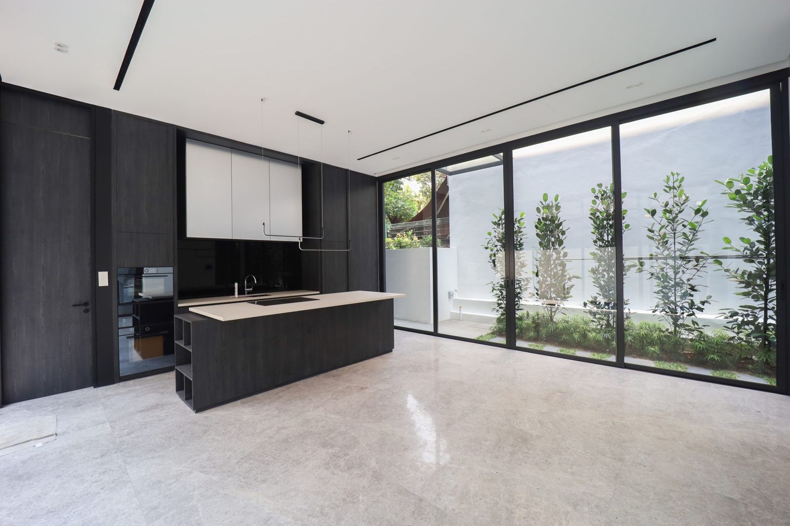 Kitchen before staging